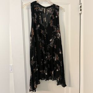Free People floral tunic